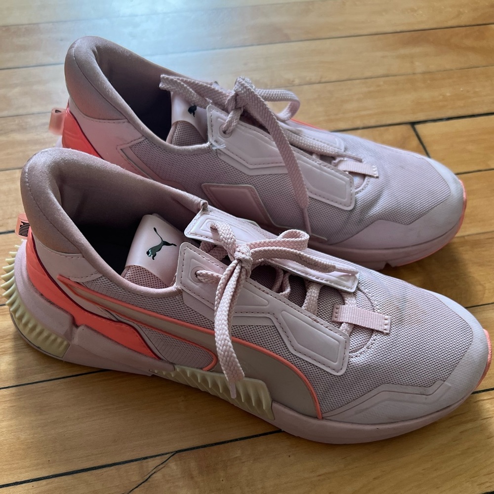 Puma pink sneakers